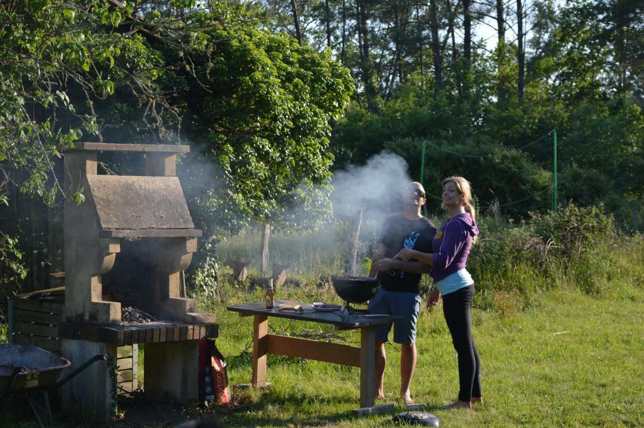 Cabane En Foret Onesse-et-Laharie Exteriér fotografie